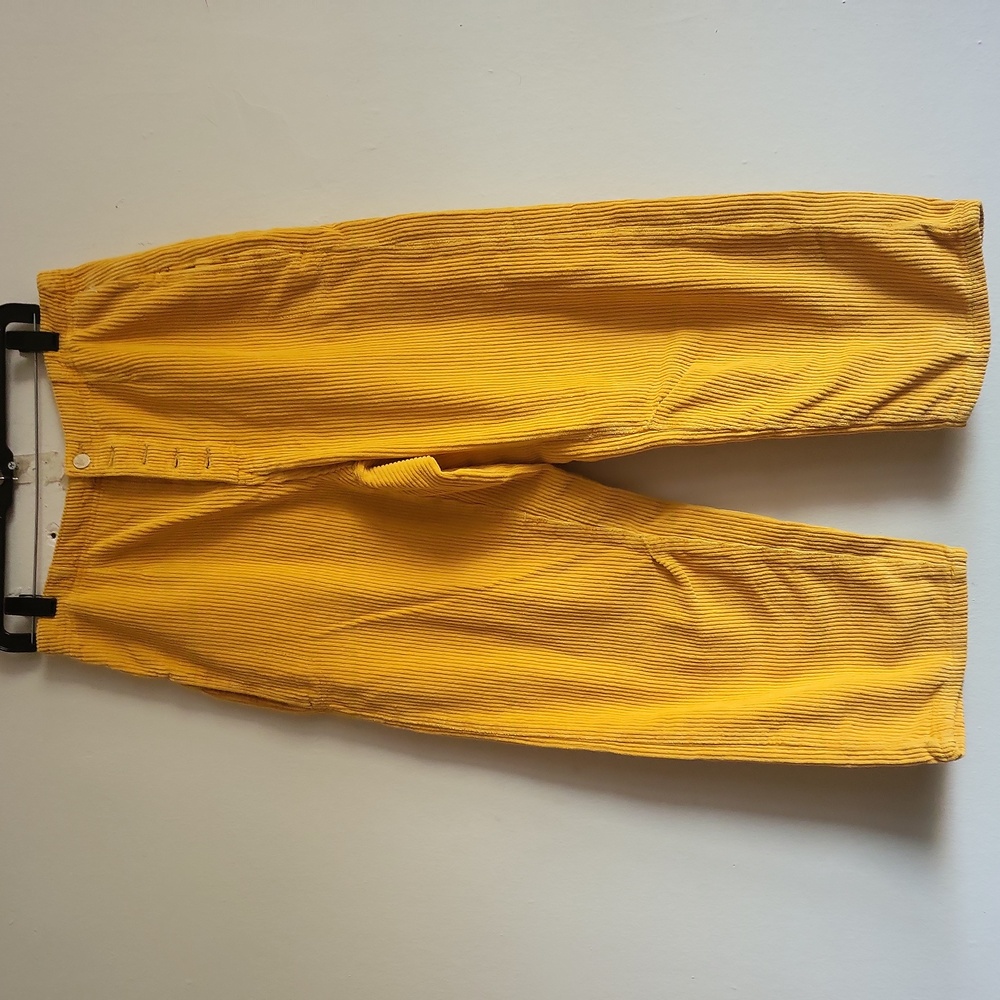 We The Free Yellow Cropped Pants